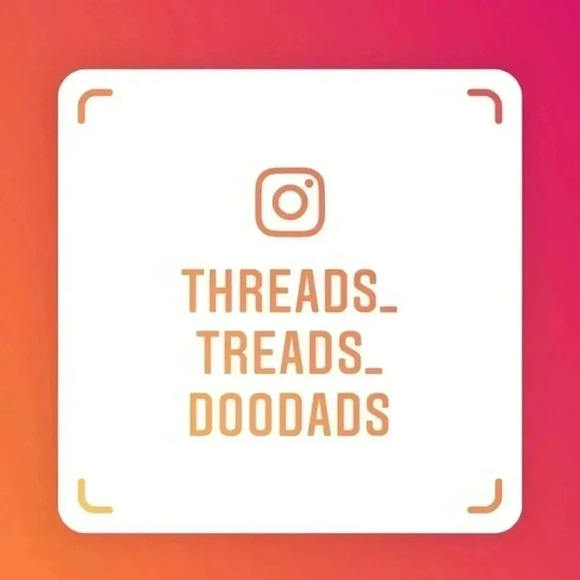 Follow on Instagram: threads_treads_doodads  - Picture 1 of 1